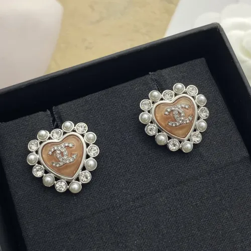 Replica Chanel Earrings For Women #1425553 $29.00 USD for Wholesale