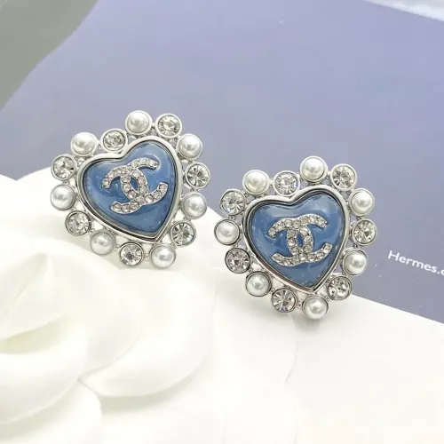 Replica Chanel Earrings For Women #1425554 $29.00 USD for Wholesale