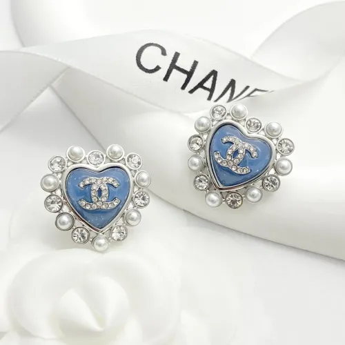 Replica Chanel Earrings For Women #1425554 $29.00 USD for Wholesale