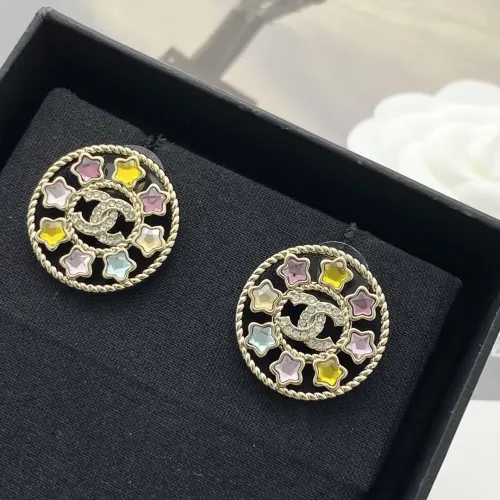 Replica Chanel Earrings For Women #1425556 $29.00 USD for Wholesale