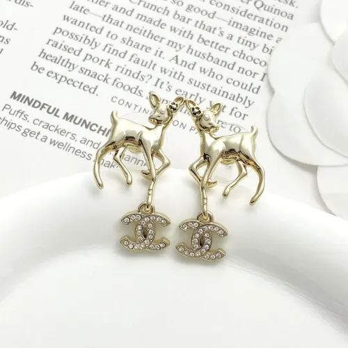 Replica Chanel Earrings For Women #1425581 $29.00 USD for Wholesale