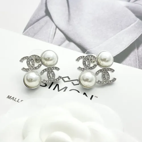 Replica Chanel Earrings For Women #1425582 $29.00 USD for Wholesale