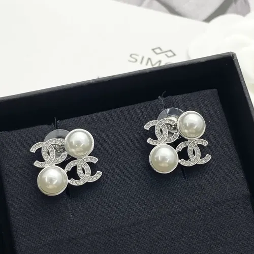 Replica Chanel Earrings For Women #1425582 $29.00 USD for Wholesale