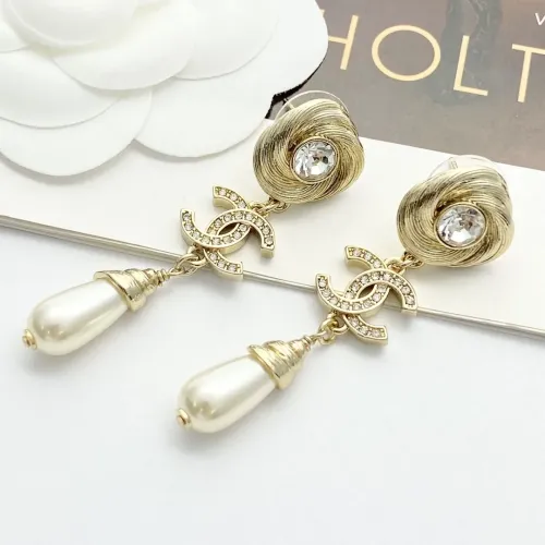 Replica Chanel Earrings For Women #1425584 $34.00 USD for Wholesale