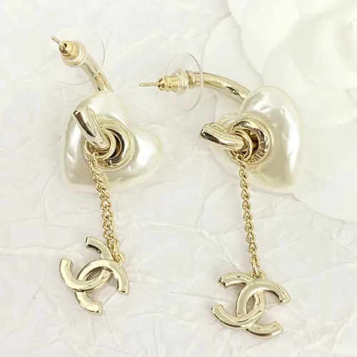 Replica Chanel Earrings For Women #1425585 $38.00 USD for Wholesale