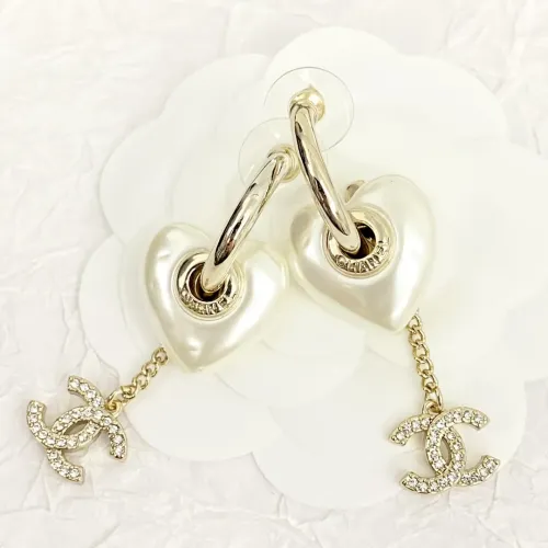 Replica Chanel Earrings For Women #1425585 $38.00 USD for Wholesale