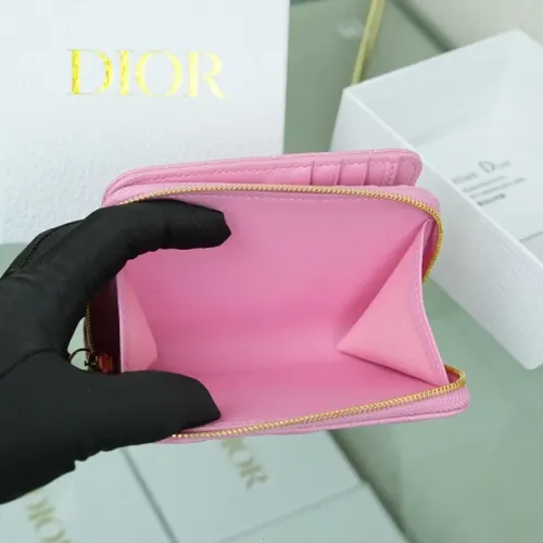 Replica Christian Dior AAA Quality Card Holders #1425608 $92.00 USD for Wholesale