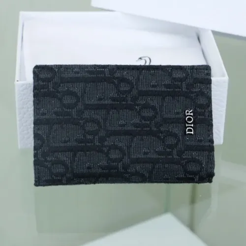 Replica Christian Dior AAA Man Card Holders #1425668 $60.00 USD for Wholesale