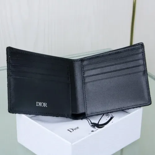 Replica Christian Dior AAA Man Wallets #1425675 $60.00 USD for Wholesale