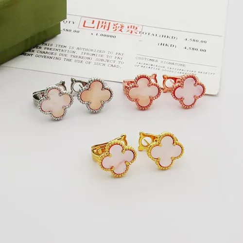 Replica Van Cleef & Arpels Earrings For Women #1425687 $25.00 USD for Wholesale