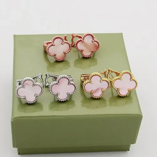Replica Van Cleef & Arpels Earrings For Women #1425687 $25.00 USD for Wholesale