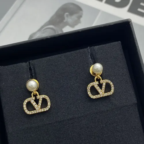 Replica Valentino Earrings For Women #1425701 $27.00 USD for Wholesale