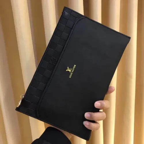 Louis Vuitton AAA Man Pouches #1425706 $64.00 USD, Wholesale Replica Louis Vuitton AAA Man Wallets