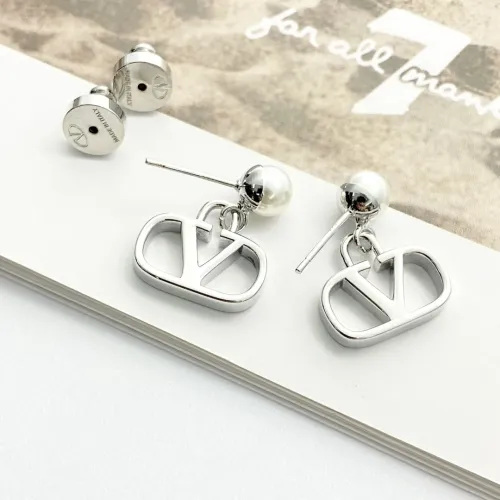 Replica Valentino Earrings For Women #1425707 $25.00 USD for Wholesale
