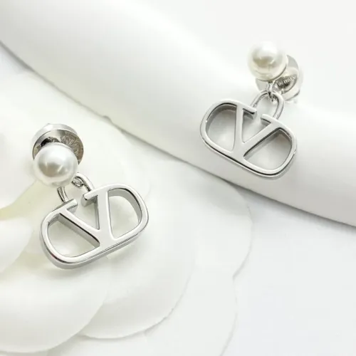 Replica Valentino Earrings For Women #1425707 $25.00 USD for Wholesale