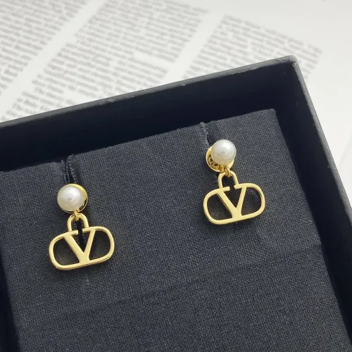 Replica Valentino Earrings For Women #1425708 $25.00 USD for Wholesale