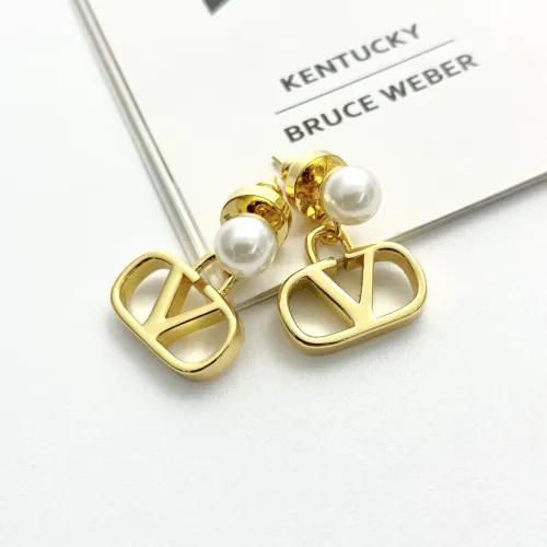 Replica Valentino Earrings For Women #1425708 $25.00 USD for Wholesale