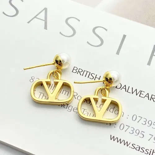 Replica Valentino Earrings For Women #1425708 $25.00 USD for Wholesale