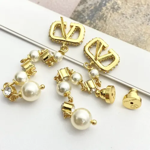 Replica Valentino Earrings For Women #1425711 $36.00 USD for Wholesale