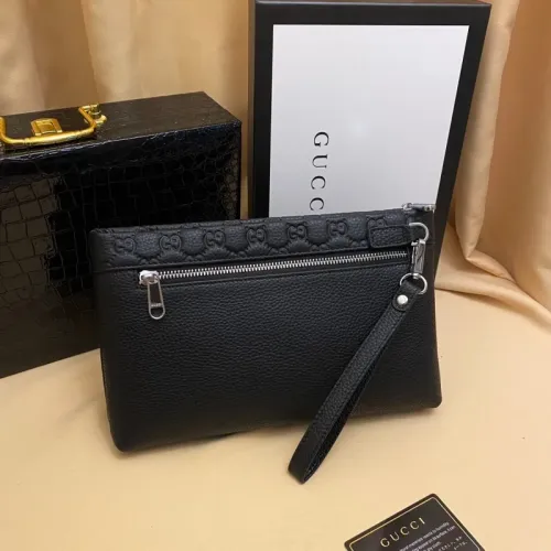 Replica Gucci AAA Man Pouches #1425725 $64.00 USD for Wholesale
