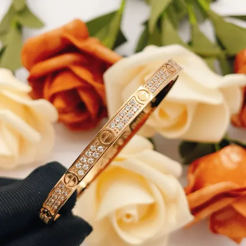 Replica Cartier bracelets In Rose Gold #1425737 $39.00 USD for Wholesale