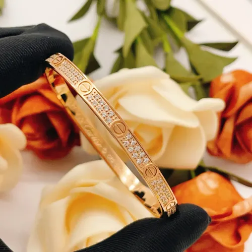 Replica Cartier bracelets In Rose Gold #1425737 $39.00 USD for Wholesale