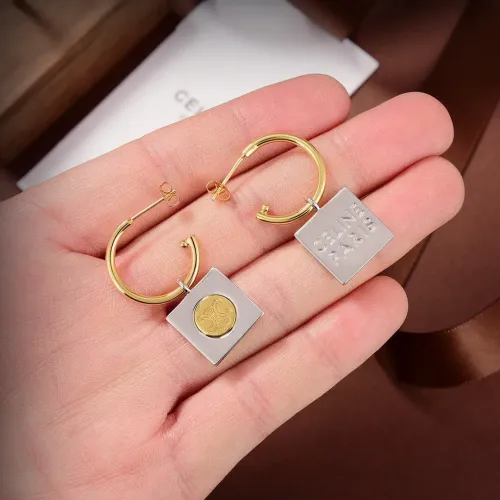 Replica Celine Earrings For Women #1425752 $27.00 USD for Wholesale