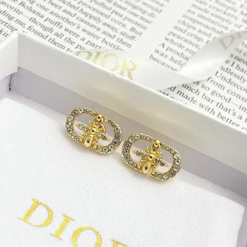 Replica Christian Dior Earrings For Women #1425763 $27.00 USD for Wholesale