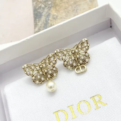 Replica Christian Dior Earrings For Women #1425786 $27.00 USD for Wholesale
