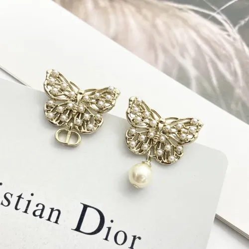 Replica Christian Dior Earrings For Women #1425786 $27.00 USD for Wholesale