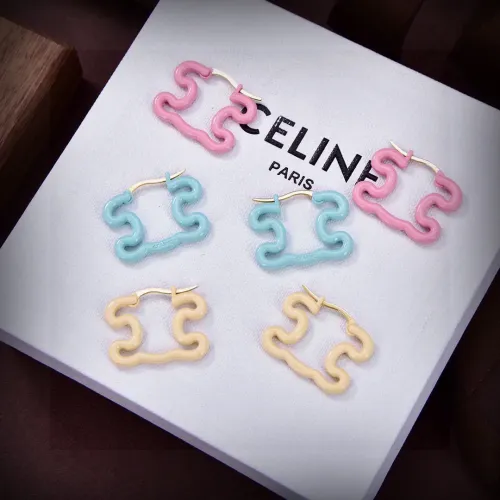 Replica Celine Earrings For Women #1425789 $27.00 USD for Wholesale