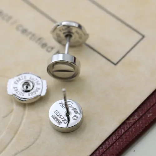 Replica Cartier Earrings For Women #1425805 $32.00 USD for Wholesale