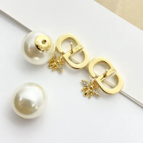 Replica Christian Dior Earrings For Women #1425809 $32.00 USD for Wholesale