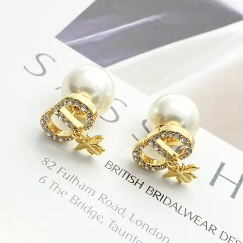 Replica Christian Dior Earrings For Women #1425809 $32.00 USD for Wholesale