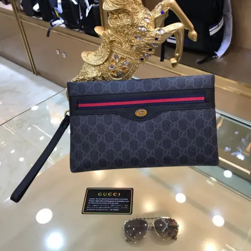 Gucci AAA Man Pouches #1425833 $60.00 USD, Wholesale Replica Gucci AAA Man Wallets