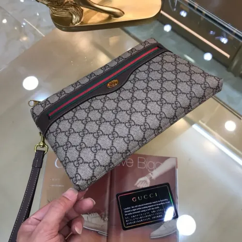 Replica Gucci AAA Man Pouches #1425834 $60.00 USD for Wholesale