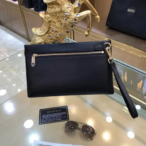 Replica Gucci AAA Man Pouches #1425842 $64.00 USD for Wholesale