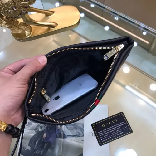 Replica Gucci AAA Man Pouches #1425842 $64.00 USD for Wholesale