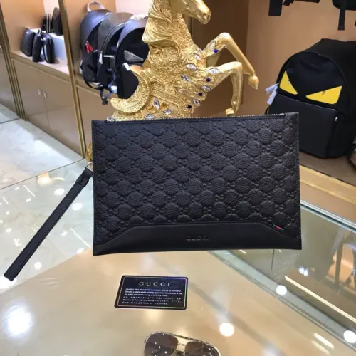 Gucci AAA Man Pouches #1425844 $64.00 USD, Wholesale Replica Gucci AAA Man Wallets