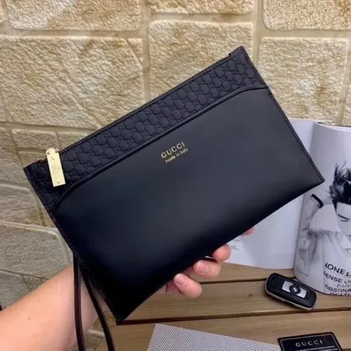 Gucci AAA Man Pouches #1425850 $64.00 USD, Wholesale Replica Gucci AAA Man Wallets