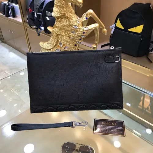 Replica Gucci AAA Man Pouches #1425851 $64.00 USD for Wholesale