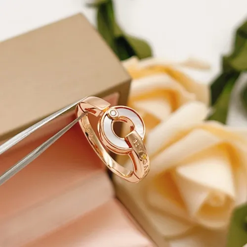 Replica Bvlgari Rings In Rose Gold For Women #1425881 $29.00 USD for Wholesale