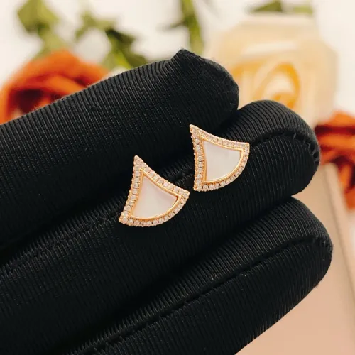 Replica Bvlgari Earrings For Women #1425886 $32.00 USD for Wholesale