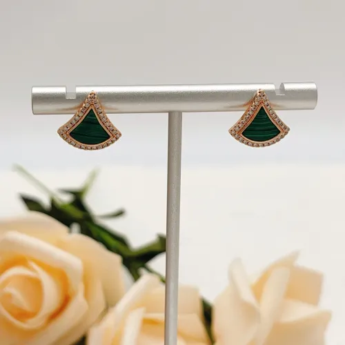 Replica Bvlgari Earrings For Women #1425888 $32.00 USD for Wholesale