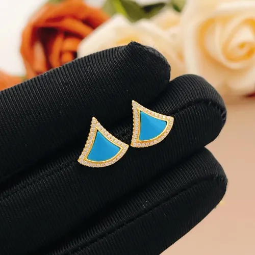 Replica Bvlgari Earrings For Women #1425889 $32.00 USD for Wholesale