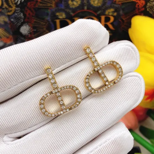 Replica Christian Dior Earrings For Women #1425996 $25.00 USD for Wholesale