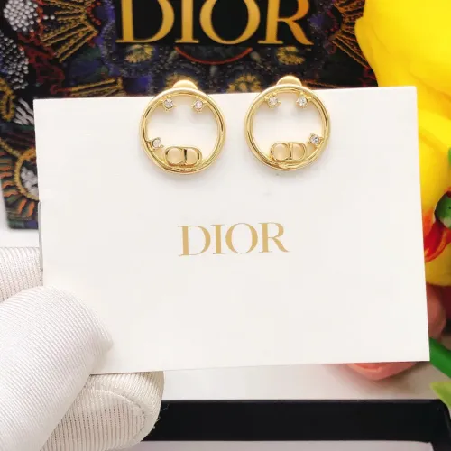 Replica Christian Dior Earrings For Women #1425997 $25.00 USD for Wholesale
