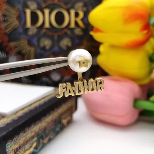 Replica Christian Dior Earrings For Women #1425998 $25.00 USD for Wholesale