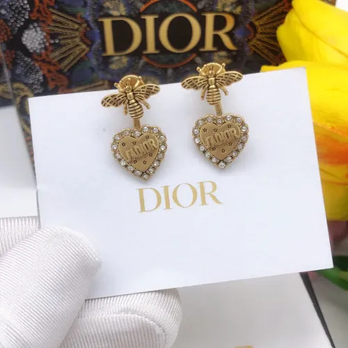 Replica Christian Dior Earrings For Women #1426001 $25.00 USD for Wholesale