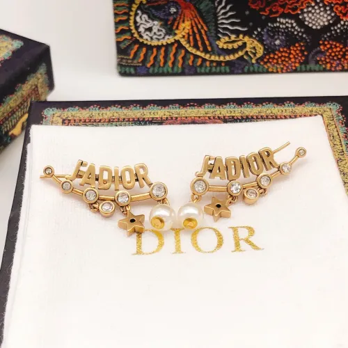 Replica Christian Dior Earrings For Women #1426006 $25.00 USD for Wholesale